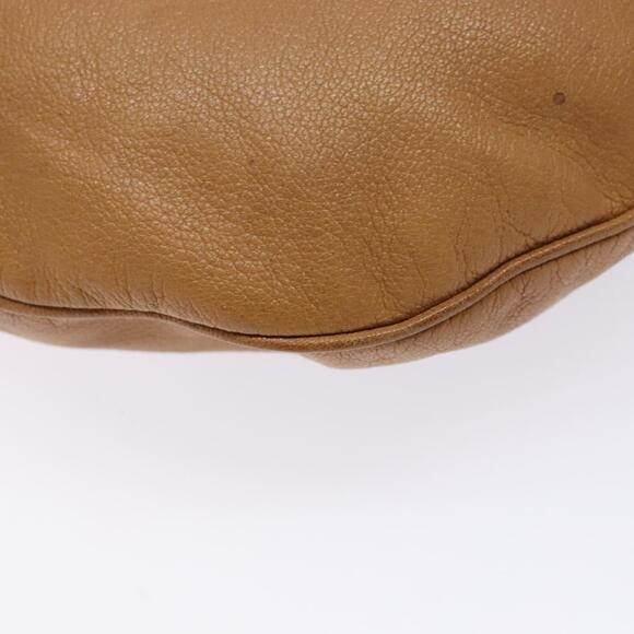 GUCCI Interlocking Shoulder Bag Leather Brown Gold - Picture 14 of 16